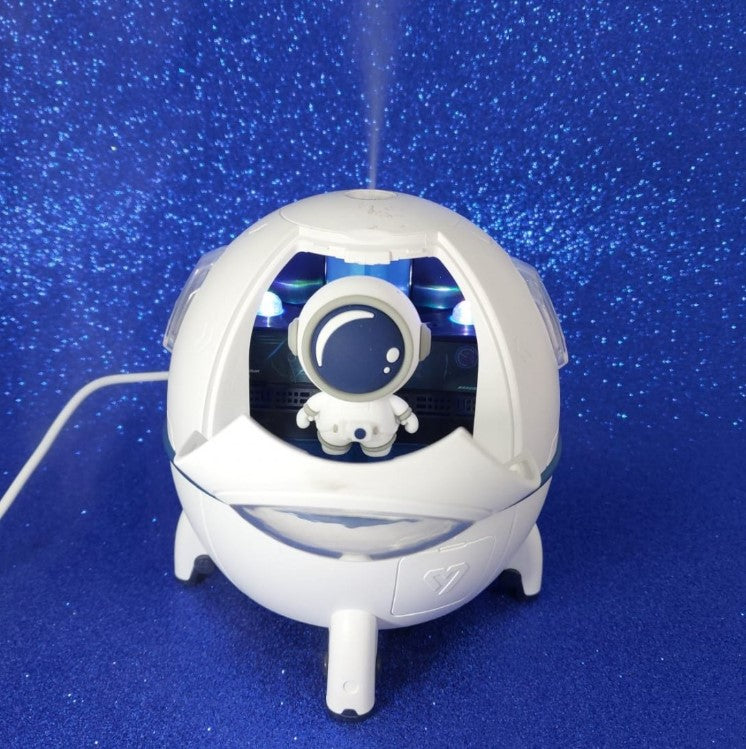 Humidificador de capsula espacial con mini Astronauta