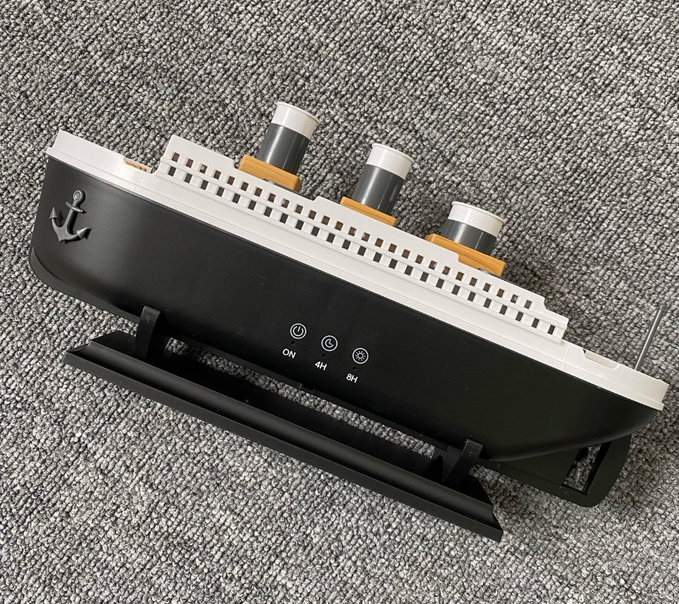Humidificador inspirado en el Titanic