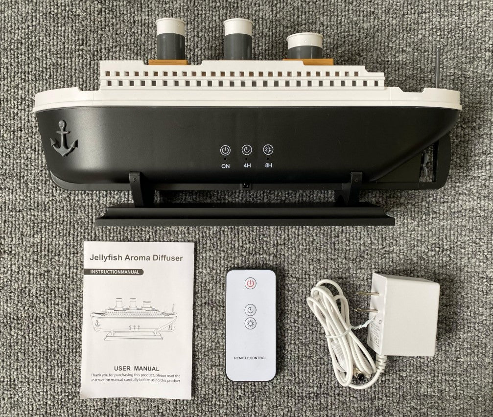 Humidificador inspirado en el Titanic
