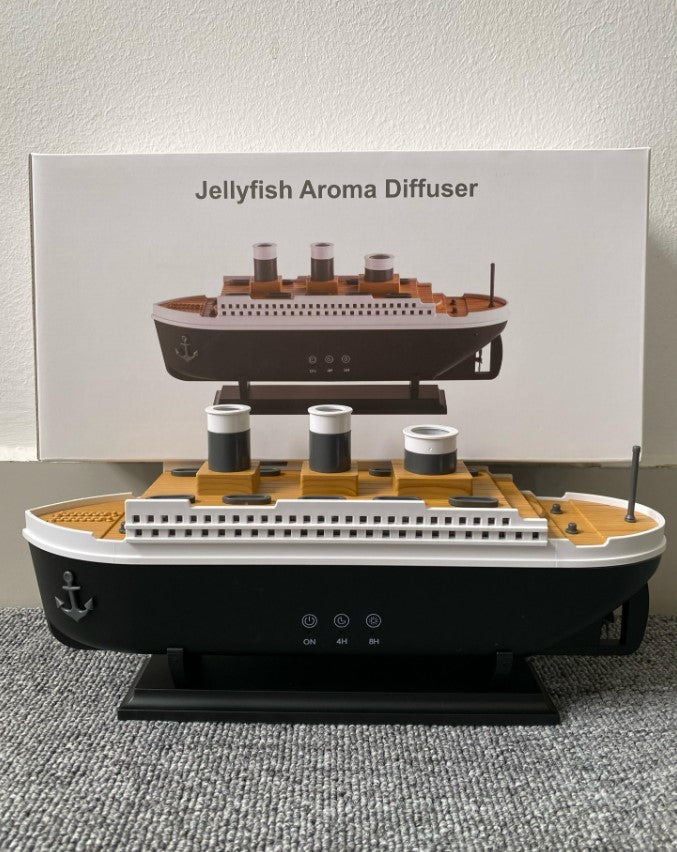 Humidificador inspirado en el Titanic