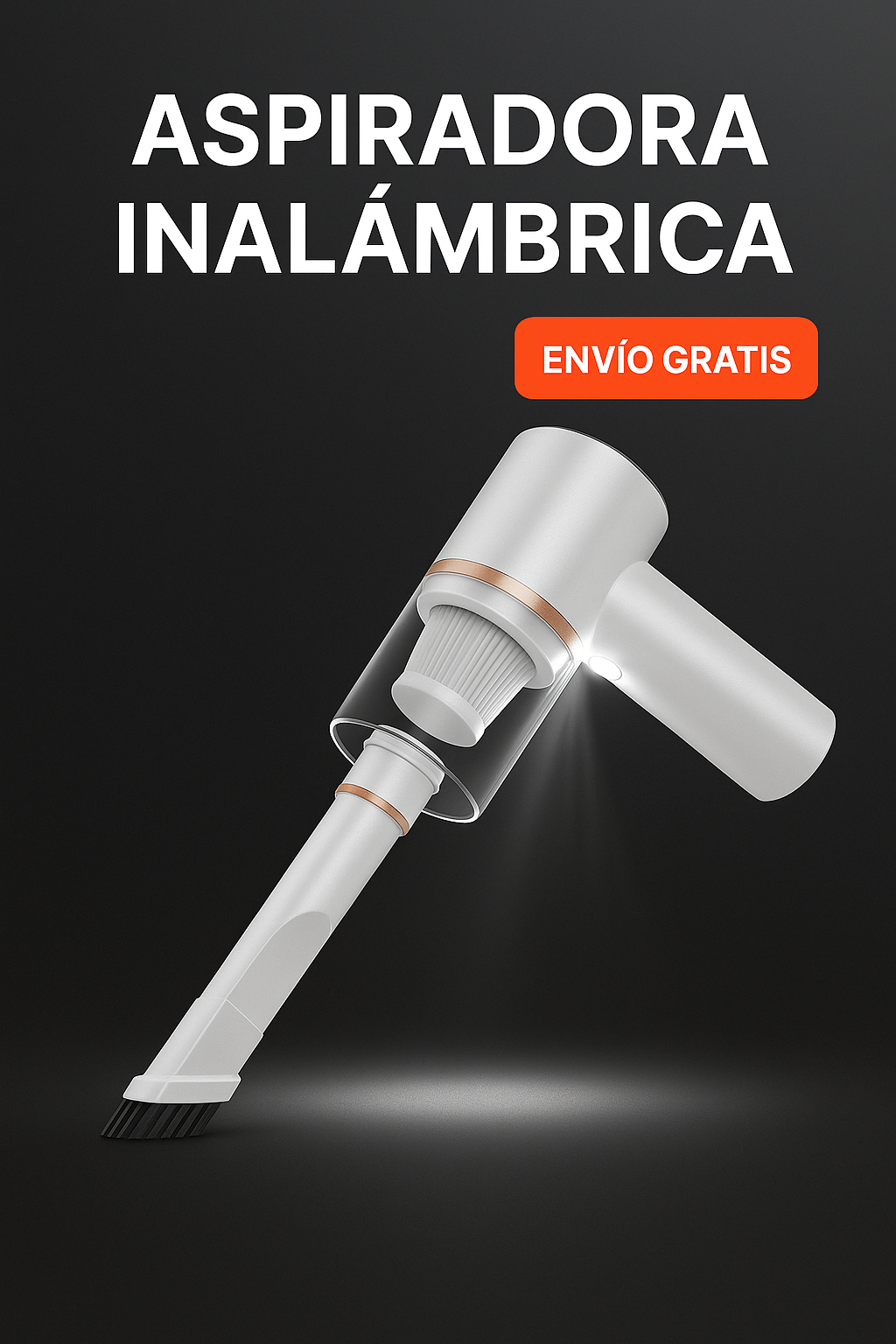 ASPIRADORA PORTATIL PARA AUTO Y HOGAR!