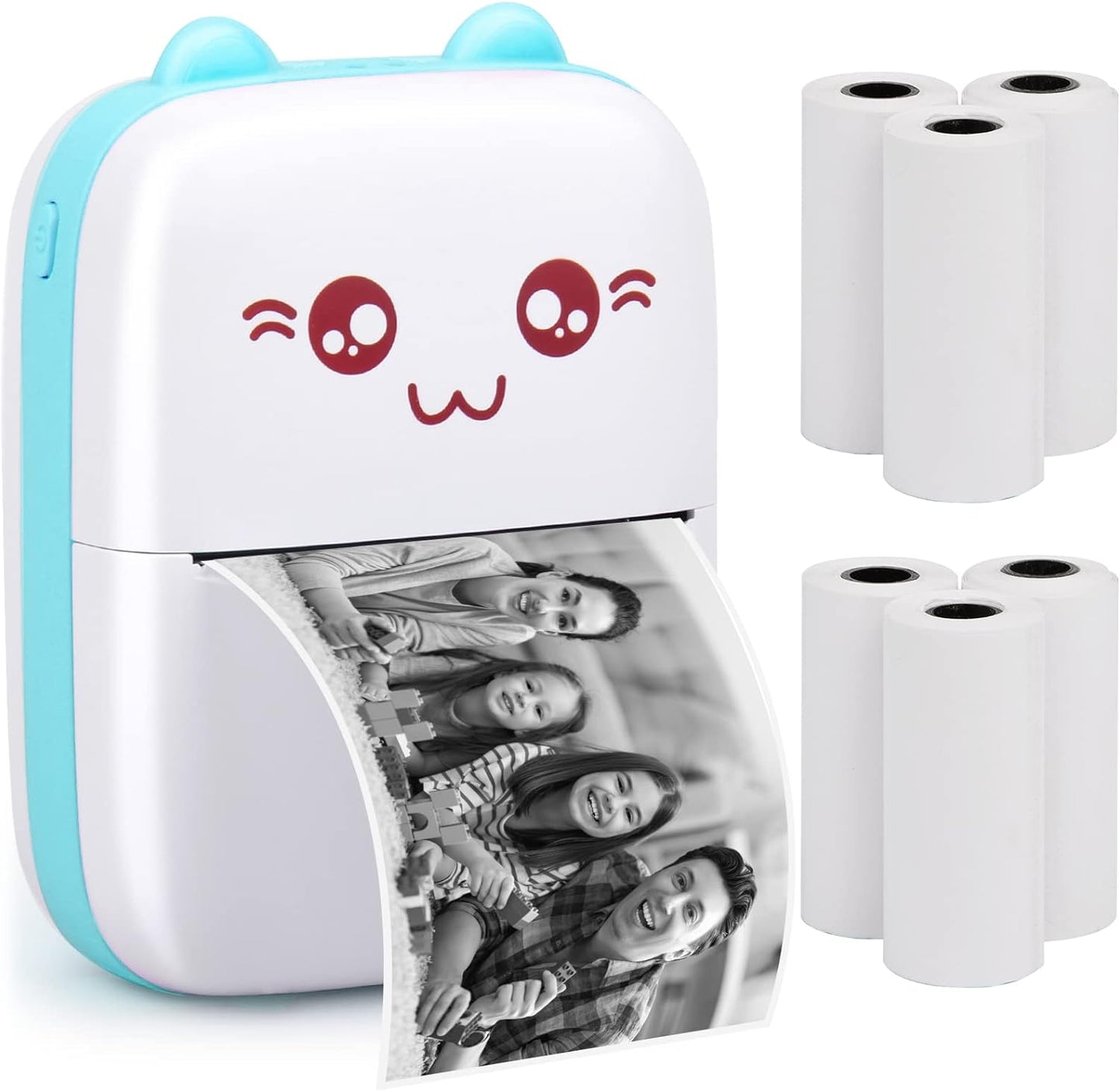 Rollos de papel para Mini Impresora ( x5 unidades)