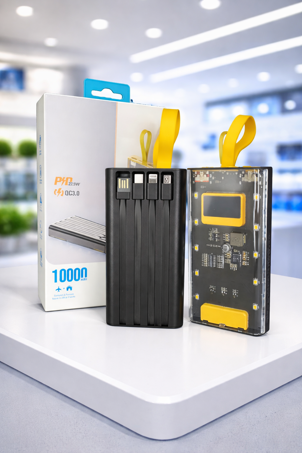 PowerBank 10000mAh de Carga Rápida