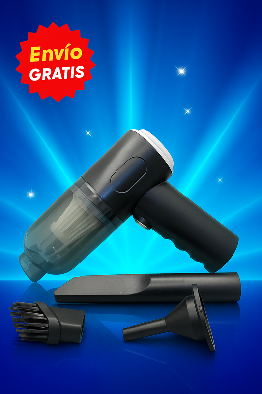 ASPIRADORA PORTATIL PARA AUTO Y HOGAR!
