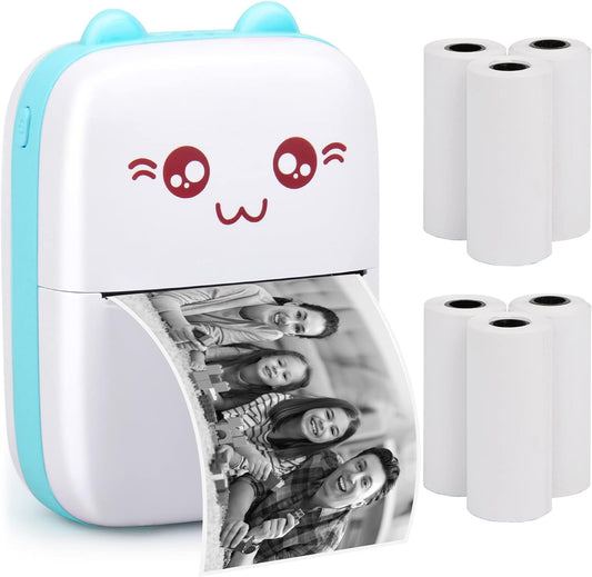 Rollos de papel para Mini Impresora ( x5 unidades)